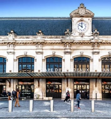 Visite guidée historique de la gare de Bordeaux Saint-Jean