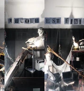 Exposition "La rue est à nous, mais oui, mais oui, l'école est finie"