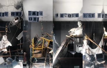 Exposition "La rue est à nous, mais oui, mais oui, l'école est finie"