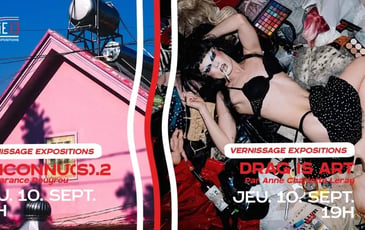 Vernissage expositions : L'inconnu(s).2 + Drag is Art