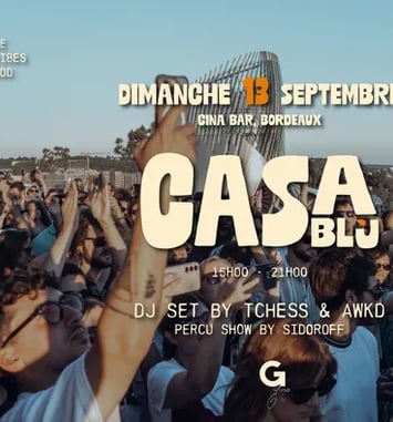 Casa Blù, un dj set au Gina