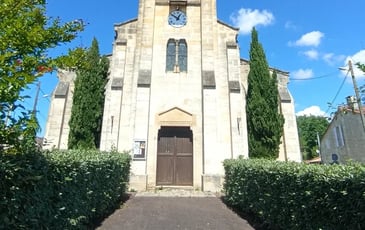 Visite libre ou guidée de l'église d'Ayguemorte-Les-Graves