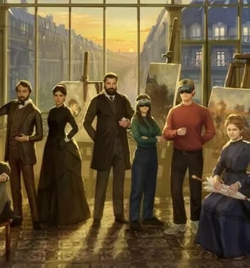 Expérience en réalité virtuelle, Les Impressionnistes