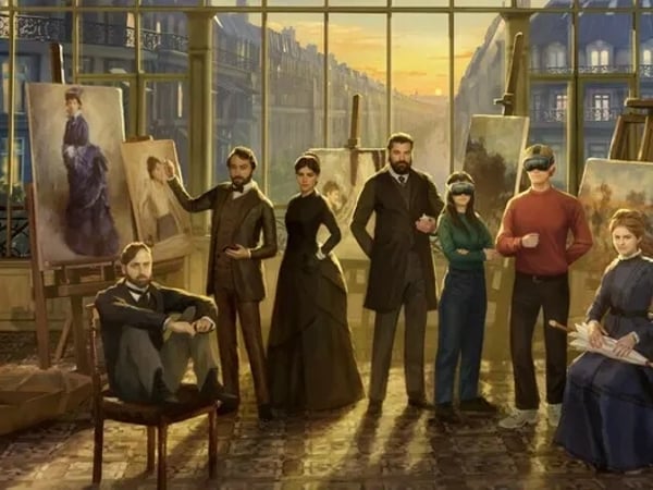 Expérience en réalité virtuelle, Les Impressionnistes