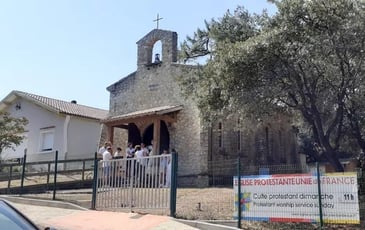 Exposition au temple de Soulac-sur-Mer