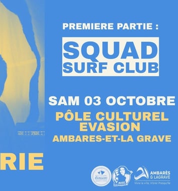 Little Barrie et Squad Surf Club