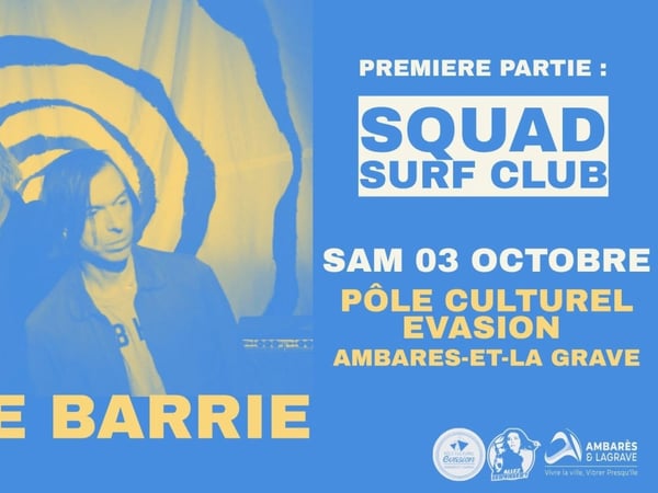 Little Barrie et Squad Surf Club
