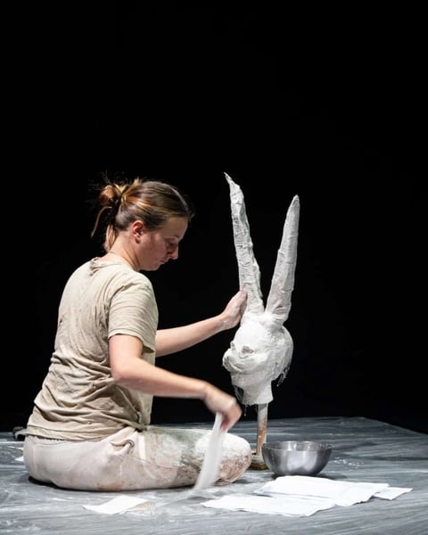 La chasse au lapin / La Nuit juste avant les fôrets
