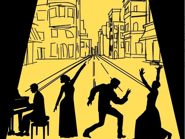 Ciné-concert sur un film muet tourné en direct sous vos yeux