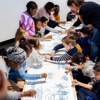 L'eau et les rêves / Installation participative