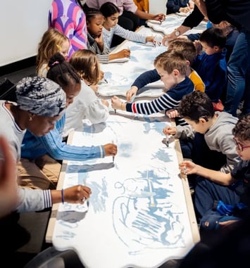 L'eau et les rêves / Installation participative