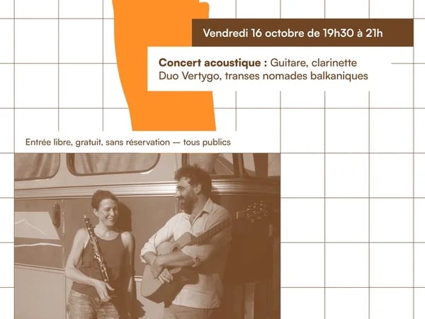 Duo Vertygo en concert aux Archives de Bordeaux