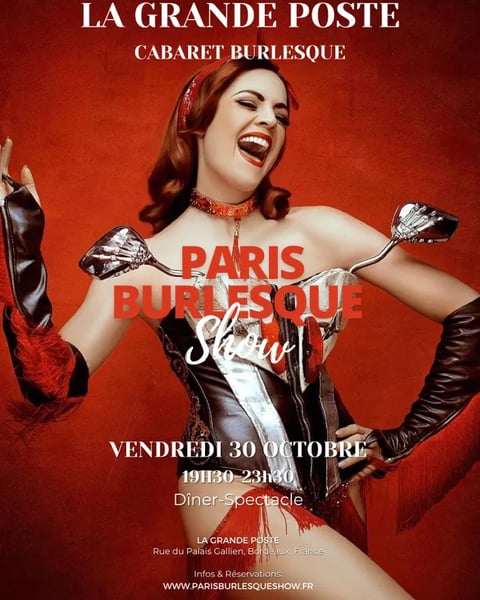 Cabaret, Paris Burlesque Show à Bordeaux