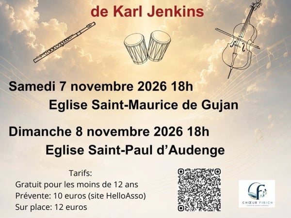 Concert du Chœur Fibich, Gloria de Karl Jenkins