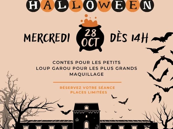 Halloween enfant au château Formont