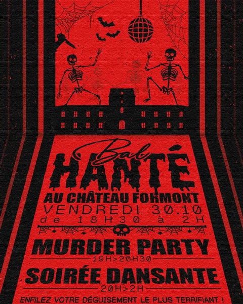 Bal Hanté au château Formont