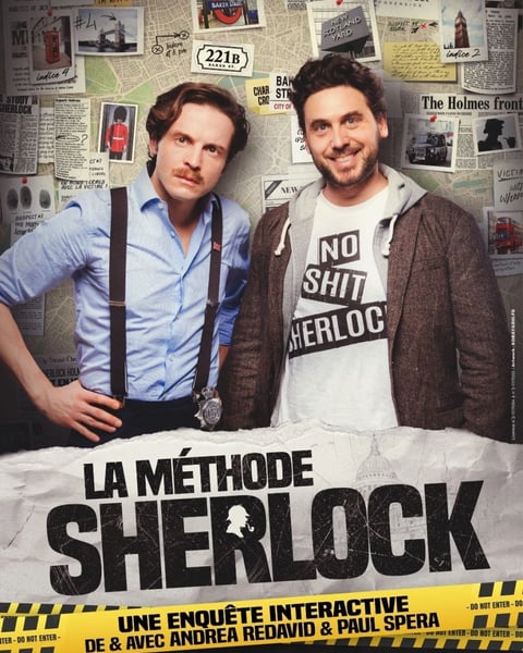 Andrea Redavid & Paul Spera dans La méthode Sherlock