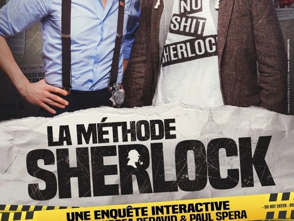 Andrea Redavid & Paul Spera dans La méthode Sherlock