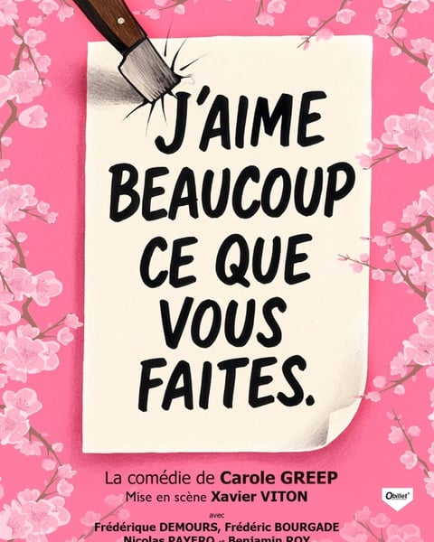 J'aime beaucoup ce que vous faites