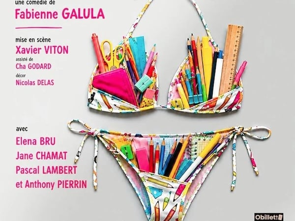 La maîtresse en maillot de bain