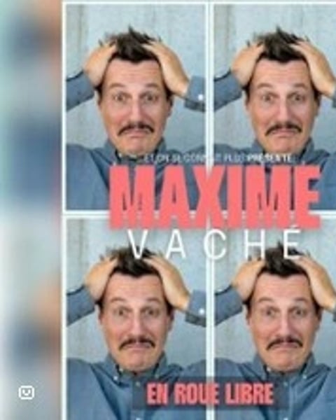 Maxime Vaché dans "En roue libre"