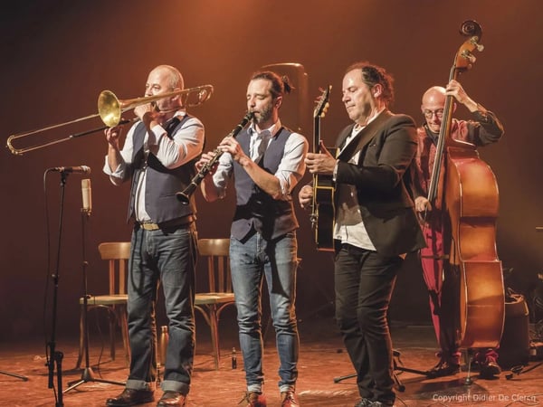 Cinq têtes de jazz