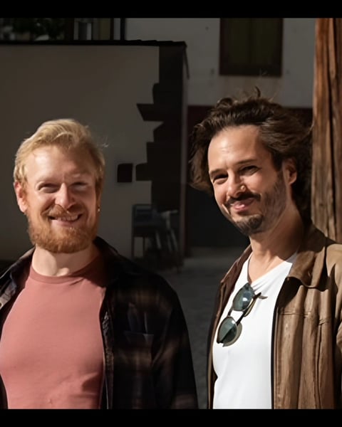Matthieu Chazarenc et Laurent Derache