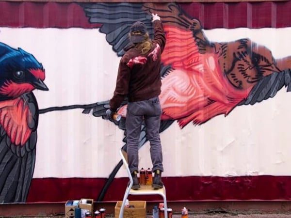 Exposition de graffittis