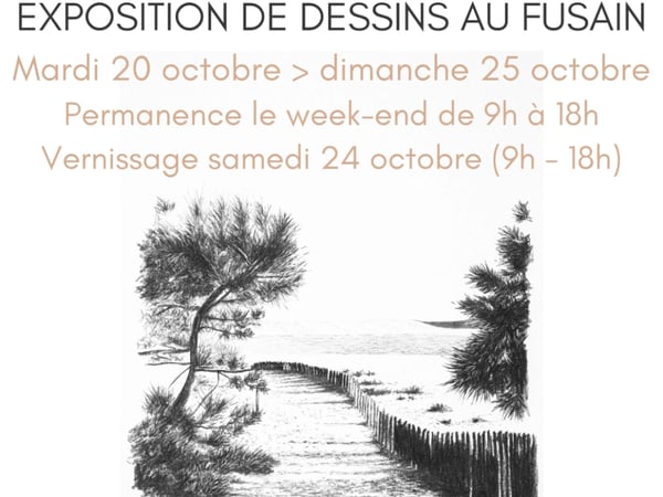 Virginie Rosoor, dessins au fusain