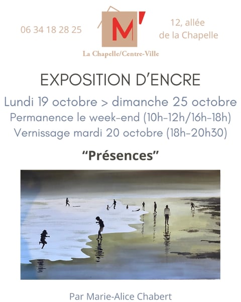 Marie Alice Chabert, encres