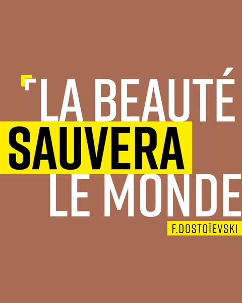 La Beauté Sauvera Le Monde 2026