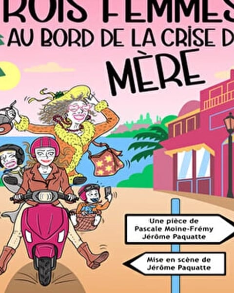Trois femmes au bord de la crise de mère