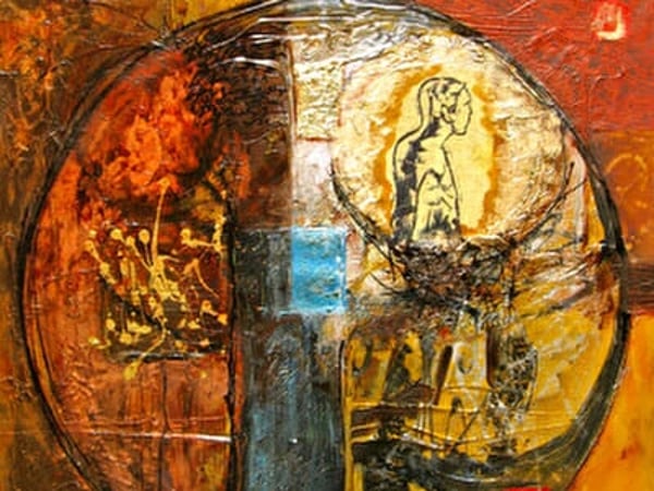 Exposition "Peinture naturelle = peinture vivante" de Solveig Cochet