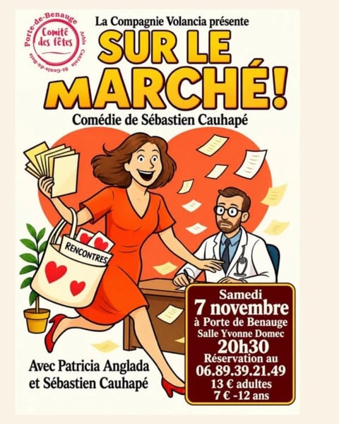 Pièce de théâtre Sur le marché