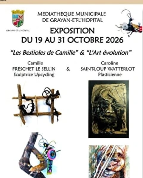 Les Bestioles de Camille & l'Art Évolution