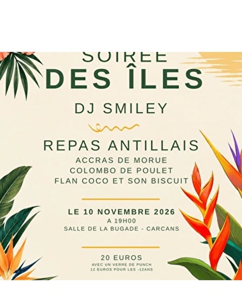 Soirée des îles - DJ Smiley