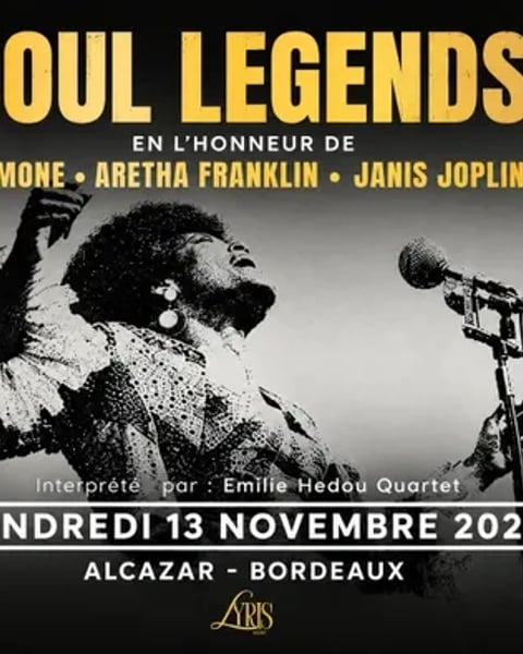 Soul Legends : Nina Simone, Aretha Franklin, Janis Joplin & Cie